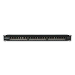 Intellinet 24-Port Cat6 Patchpanel, geschirmt, 24 Ports, FTP, 1 HE, Klemmleisten mit 90 Grad abgewin Produktbild Additional View 3 S