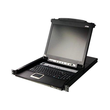 ATEN Slideaway CL5716N - KVM-Konsole mit KVM-Switch - 16 Anschlüsse - PS/2, USB - 48.3 cm (19") Produktbild