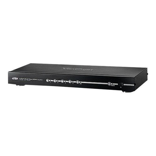 ATEN VS482 4-Port Dual View HD Video Switch - Video/Audio-Schalter Produktbild