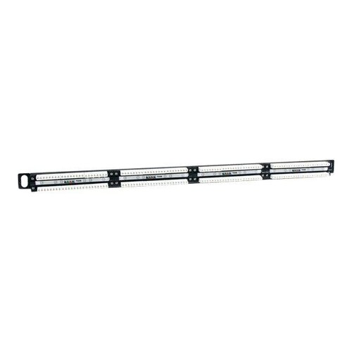 StarTech.com 24 Port 0.5U Cat5e Patch Panel - RJ45 Ethernet Rack Mount Cat 5e 110 Patch Panel - Rack Produktbild Additional View 1 L