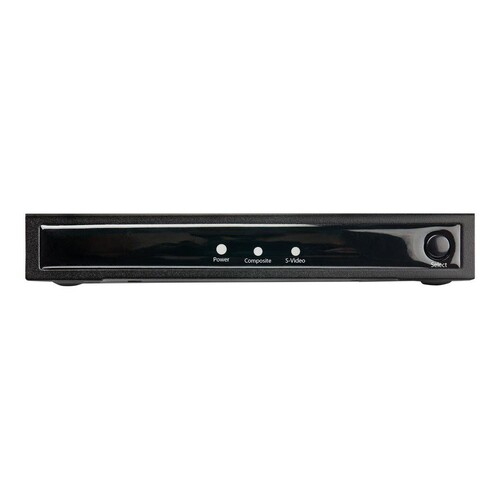 StarTech.com VID2HDCON2 S-Video oder Composite zu HDMI Konverter mit Audio (720p,  NTSC & PAL, HDMI Produktbild Additional View 3 L