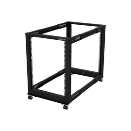 StarTech.com 19-Zoll Serverschrank - 15HE Laborgestell - Tiefenverstellbar 56 bis 102 cm - Tragfähig Produktbild