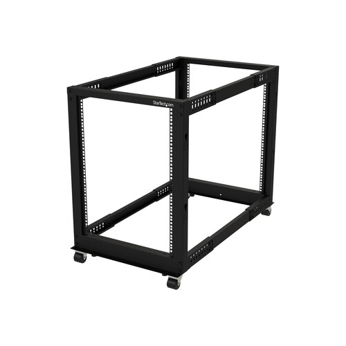 StarTech.com 19-Zoll Serverschrank - 15HE Laborgestell - Tiefenverstellbar 56 bis 102 cm - Tragfähig Produktbild