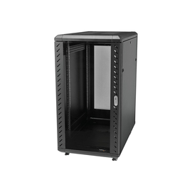 StarTech.com 18HE 19 Zoll Server Rack/Schrank - 4 Pfosten mit Einstellbare Tiefe(15-81cm), abschließ Produktbild