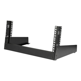 StarTech.com 4HE 19 Zoll Tisch Rack mit offenem Rahmen - 2 Pfosten, freistehendes Netzwerk Rack für Produktbild