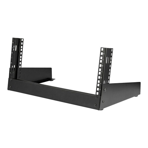 StarTech.com 4HE 19 Zoll Tisch Rack mit offenem Rahmen - 2 Pfosten, freistehendes Netzwerk Rack für Produktbild