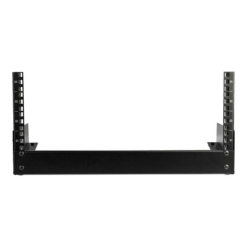 StarTech.com 4HE 19 Zoll Tisch Rack mit offenem Rahmen - 2 Pfosten, freistehendes Netzwerk Rack für Produktbild Additional View 1 L