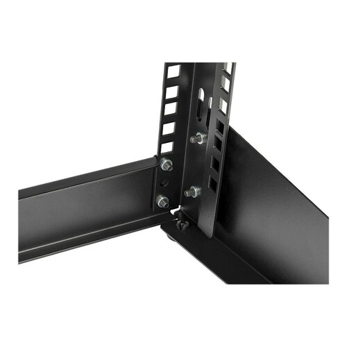 StarTech.com 4HE 19 Zoll Tisch Rack mit offenem Rahmen - 2 Pfosten, freistehendes Netzwerk Rack für Produktbild Additional View 2 L