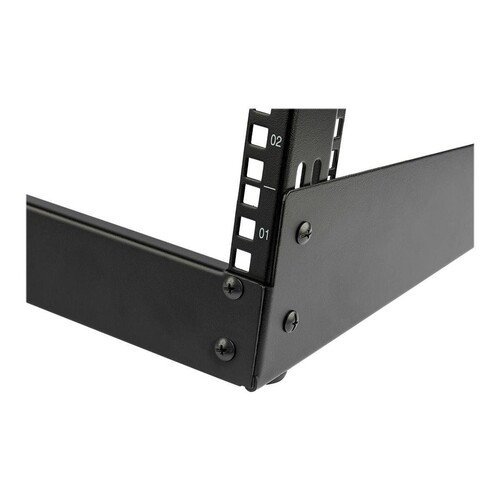 StarTech.com 4HE 19 Zoll Tisch Rack mit offenem Rahmen - 2 Pfosten, freistehendes Netzwerk Rack für Produktbild Additional View 4 L