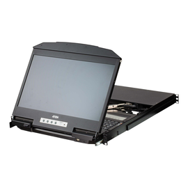 ATEN CL3884NW - KVM-Konsole mit KVM-Switch - 4 Anschlüsse - USB - 47 cm (18.5") Produktbild