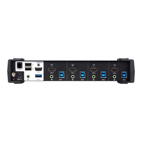 ATEN CS1824 KVMP Switch - KVM-/Audio-/USB-Switch Produktbild Additional View 2 L