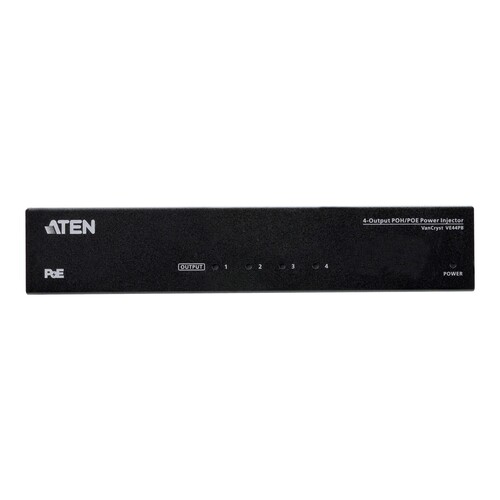 ATEN VE44PB - PoH-/PoE-njektor - Wechselstrom 100-240 V Produktbild Additional View 2 L