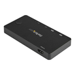 StarTech.com 2 Port USB C KVM Switch, 4K 60Hz HDMI, Compact Dual Port UHD USB Type C Desktop Mini KV Produktbild Additional View 1 S