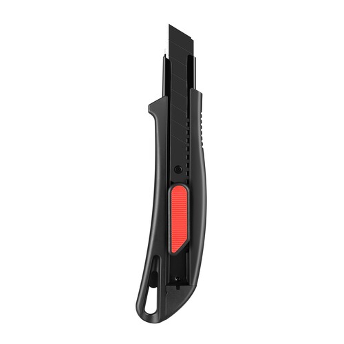 Schneidemesser HM-100.18 18mm schwarz Kunststoff Hansa 41-1310.013 Produktbild Additional View 1 L