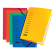 Eckspanner A4 blau mit Gummizug Karton Pagna 24001-02 Produktbild Additional View 1 S