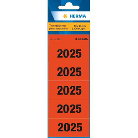 Jahreszahlenaufkleber 2025 selbstklebend Herma 1685 (BTL=100 STÜCK) Produktbild