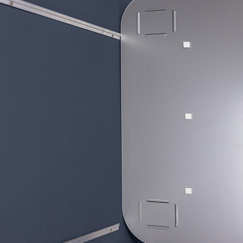 Glas-Magnetboard artverum 180x120cm mit abgerundeten Ecken weiß magnetisch Sigel GL306 Produktbild Additional View 6 L