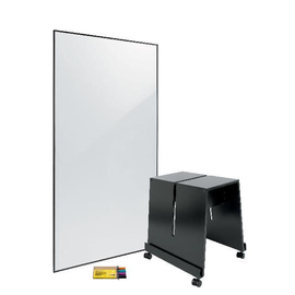 Meet up Bundle 1x Whiteboard MU021 + 1x Stand Meet up MU050 + 1x BA011 gratis Sigel MUB08 Produktbild