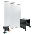 Meet up Bundle 2x Whiteboard MU021 + 1x Stand Meet up MU050 + 1x BA311 gratis Sigel MUB09 Produktbild
