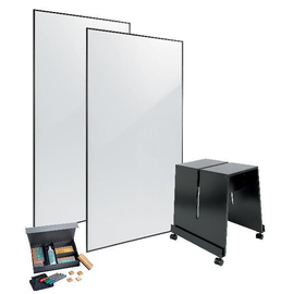 Meet up Bundle 2x Whiteboard MU021 + 1x Stand Meet up MU050 + 1x BA311 gratis Sigel MUB09 Produktbild