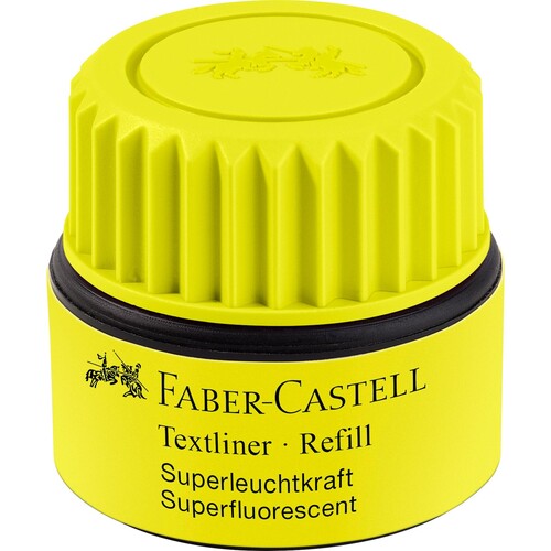 Aktion Textliner 46 Deskset + 1x Text- marker Nachfülltank 1549 Refill gelb gratis Faber Castell (SET=1X DESKSET+1X TEXTMARKER NACHFÜLLTANK REFILL) Produktbild Additional View 2 L