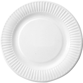 NATURE Star Teller 41510 Pappe rund 23cm weiß 100 St./Pack. (PACK=100 STÜCK) Produktbild