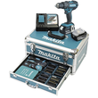 makita Akku-Schlagbohrschrauber-Set DHP482RFX9 18V/3Ah 2Akkus +Ladeger Produktbild