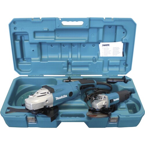 makita Winkelschleiferset DK0052G GA9020R+9558NBR Produktbild Front View L