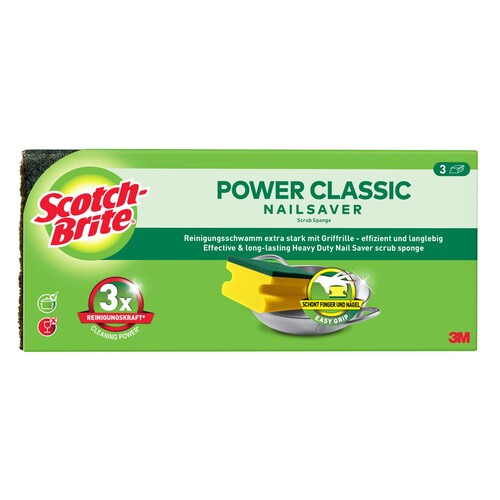 Scotch-Brite Topfreiniger CLNS3N 3St. (PACK=3 STÜCK) Produktbild Front View L