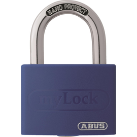 ABUS Vorhangschloss 802829 T65AL/40 bl Produktbild