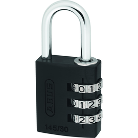 ABUS Vorhangschloss 346125 145/30 sw Produktbild