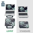 Laptopständer Ergo Ultraflach bis 17" höhenverstellbar dunkelgrau Leitz Aluminium  6346-00-89 Produktbild Back View S