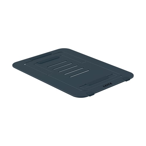 Laptopständer Ergo Ultraflach bis 17" höhenverstellbar dunkelgrau Leitz Aluminium  6346-00-89 Produktbild Additional View 1 L