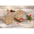Weihnachts-Geschenkpapier 5mx50cm Kraftpapier Christmas with apples Sigel 100g GP123 Produktbild Additional View 1 S