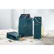 Weihnachts-Tragetasche 10x35x8cm Christmas tree petrol Sigel GT036 (PACK=5 STÜCK) Produktbild Additional View 1 S