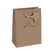 Weihnachts-Tragetasche 17x23x9cm Kraftkarton Christmas tree Sigel GT038 (PACK=5 STÜCK) Produktbild