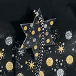 Weihnachts-Tragetasche 17x23x9cm Stardust Sigel GT029 (PACK=5 STÜCK) Produktbild Additional View 1 S