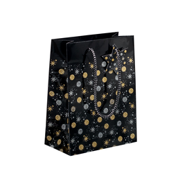 Weihnachts-Tragetasche 17x23x9cm Stardust Sigel GT029 (PACK=5 STÜCK) Produktbild