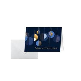 Weihnachts-Faltkarten inkl. Umschläge A6 250g Christmas balls Sigel DS088 (PACK=25 KARTEN + 25 KUVERT) Produktbild