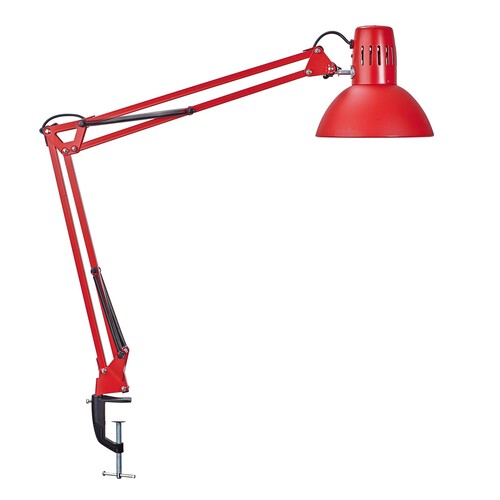 Tischleuchte LED MAULstudy mit Klemmfuß rot 10W Maul 82011-25 Produktbild