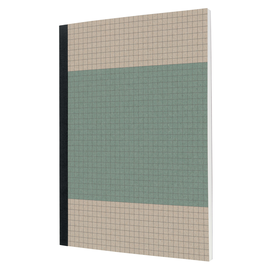 Notizbuch Softcover A5 kariert 80g lichtblau recycling SN200 Sigel Produktbild