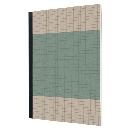 Notizbuch Softcover A5 kariert 80g lichtblau recycling SN200 Sigel Produktbild Front View L
