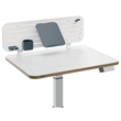 Pegboard Schreibtisch Organizer mit Laptophalter 80x25cm weiß Leitz 65490000 Produktbild Additional View 1 S