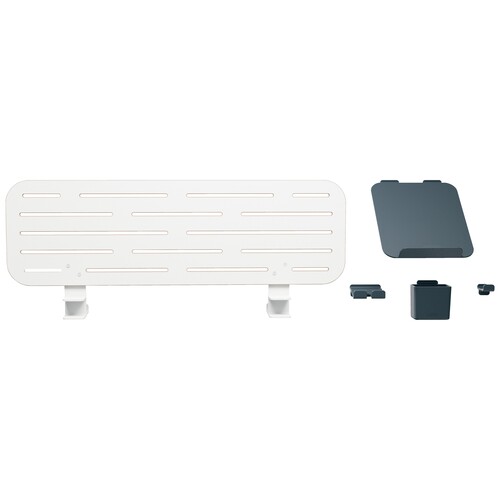 Pegboard Schreibtisch Organizer mit Laptophalter 80x25cm weiß Leitz 65490000 Produktbild