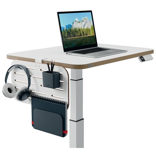 Pegboard Schreibtisch Organizer mit Laptophalter 42x25cm weiß Leitz 65480000 Produktbild Additional View 2 L