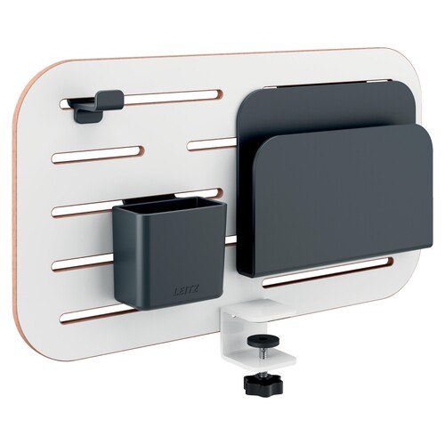 Pegboard Schreibtisch Organizer mit Laptophalter 42x25cm weiß Leitz 65480000 Produktbild Additional View 5 L