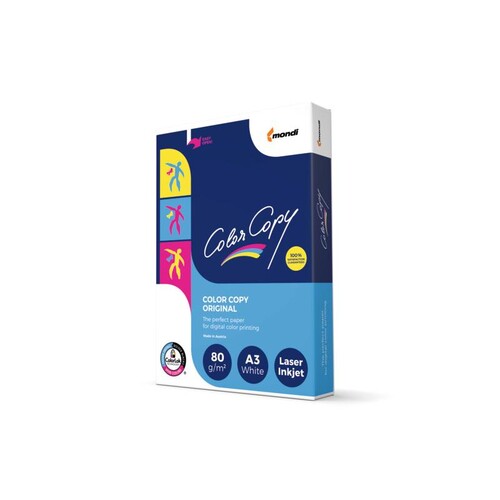Kopierpapier Color Copy A3 80g weiß FSC EU-Ecolabel 161CIE (PACK=500 BLATT) Produktbild Additional View 1 L