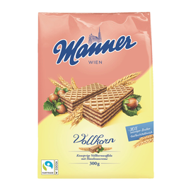 Manner Gebäck Vollkorn Schnitten 207941000 300gr (PACK=300 GRAMM) Produktbild