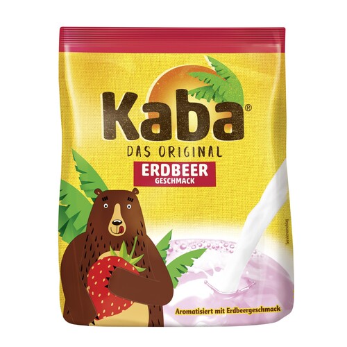 Kaba Getränkepulver Erdbeer 10030227 400g (PACK=400 GRAMM) Produktbild Front View L