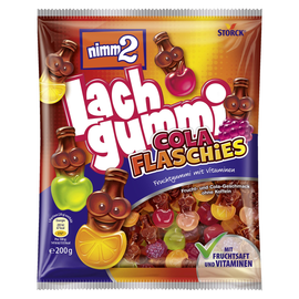 nimm2 Fruchtgummi Lachgummi Cola Flaschies 389302-00 200g (PACK=200 GRAMM) Produktbild